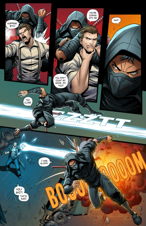 Da Ten Shi: The Price of Power, lettered preview page 5