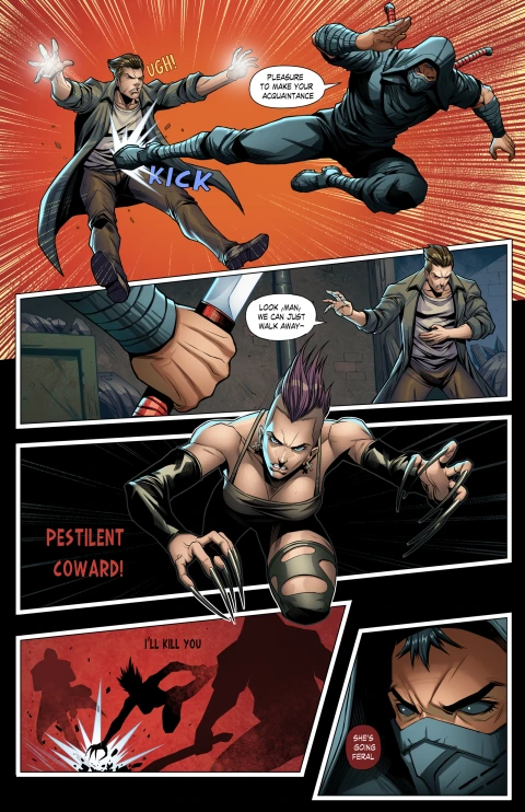 Da Ten Shi: The Price of Power, lettered preview page 6