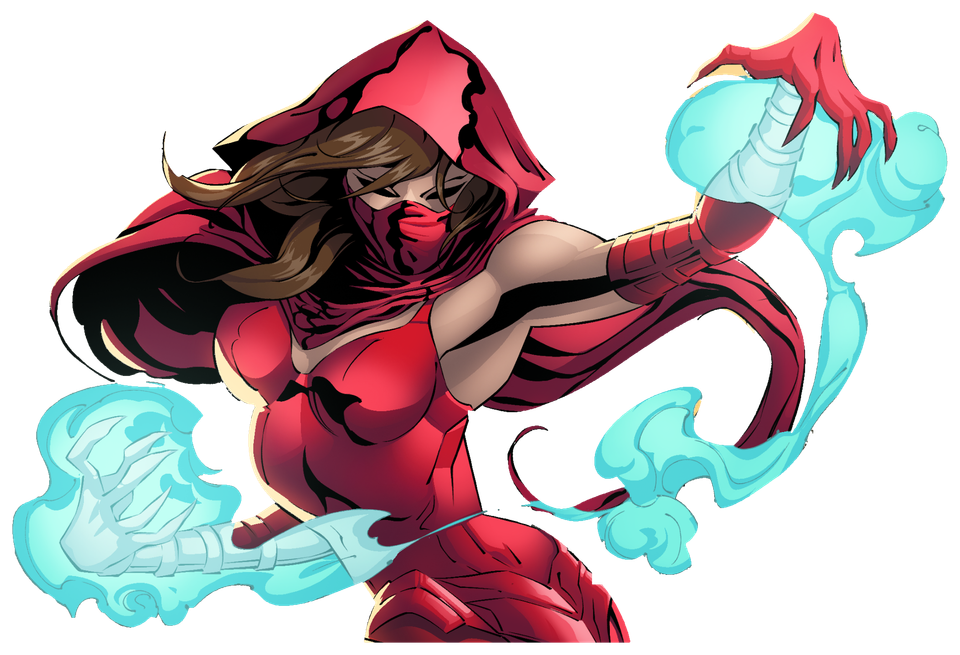 Allure — approved original character artwork